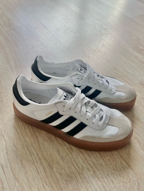 adidas Shoes - adidas Samba Women's White Black Low-Top Sneakers